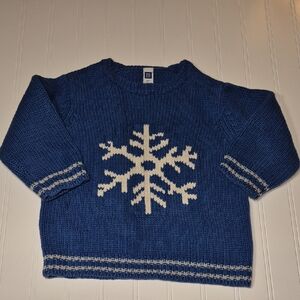 Vintage Baby GAP Snowflake Sweater